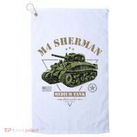 M4 Sherman Ww2 Tank Golf Towel thumb 0