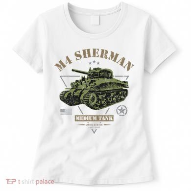 M4 Sherman Ww2 Tank Women's T-Shirt