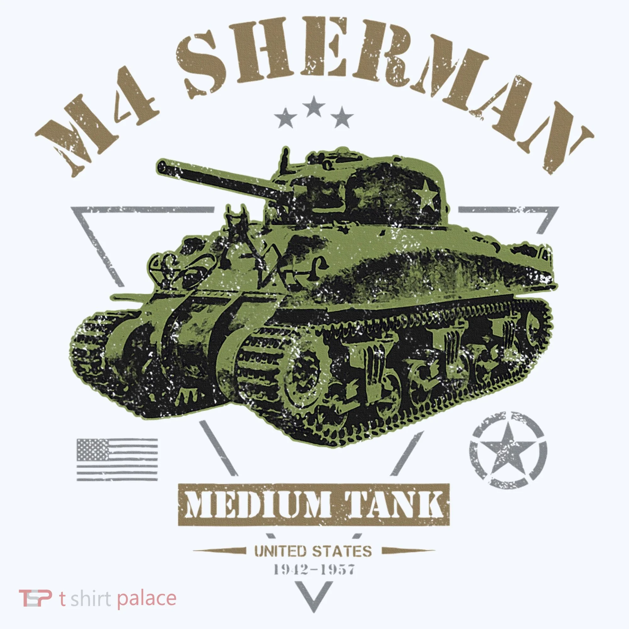 M4 Sherman Ww2 Tank Kids Sweatshirt