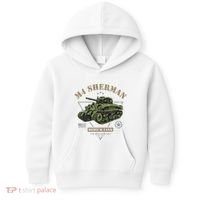 M4 Sherman Ww2 Tank Kids Hoodie thumb 0
