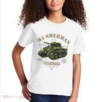 M4 Sherman Ww2 Tank Kids T-Shirt thumb 2
