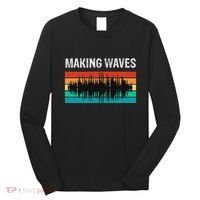 Making Sound Waves Beats Beat Makers Music Producer Long Sleeve Shirt thumb 0