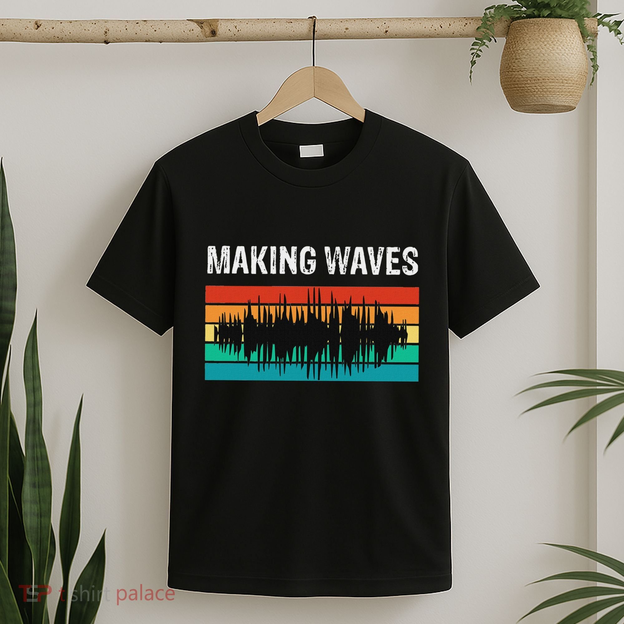 Making Sound Waves Beats Beat Makers Music Producer T-Shirt