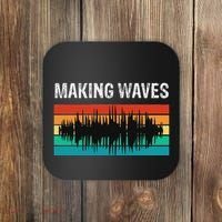 Making Sound Waves Beats Beat Makers Music Producer Coaster thumb 0