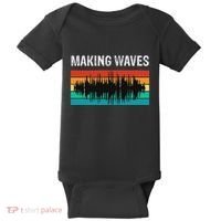 Making Sound Waves Beats Beat Makers Music Producer Baby Bodysuit thumb 0