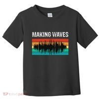 Making Sound Waves Beats Beat Makers Music Producer Toddler T-Shirt thumb 0