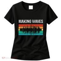 Making Sound Waves Beats Beat Makers Music Producer Women's T-Shirt thumb 0