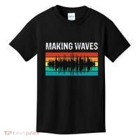 Making Sound Waves Beats Beat Makers Music Producer Kids T-Shirt thumb 0