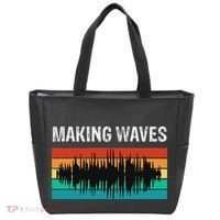 Making Sound Waves Beats Beat Makers Music Producer Tote Bag thumb 0