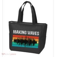 Making Sound Waves Beats Beat Makers Music Producer Tote Bag thumb 3