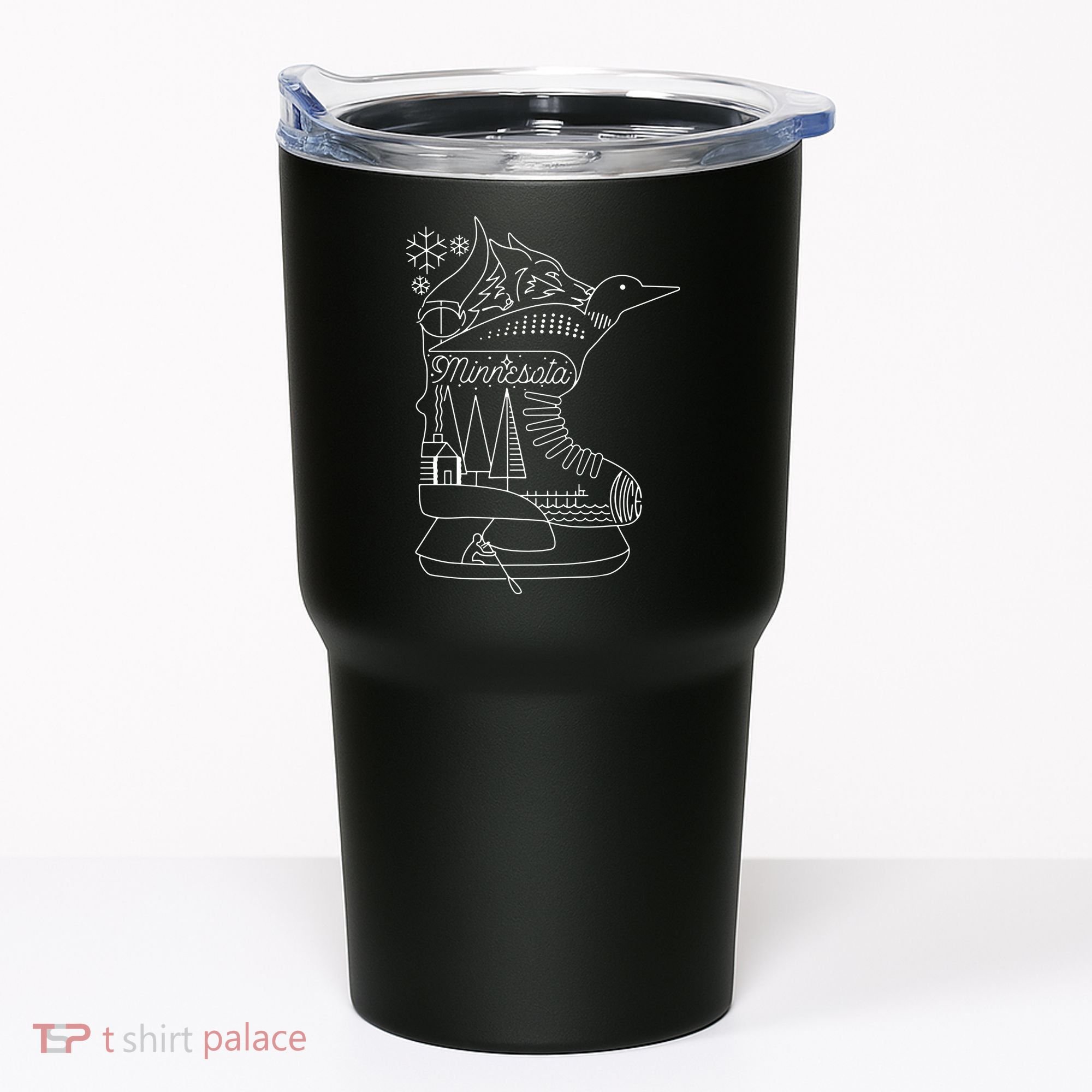 Minnesota State With Hidden Images Tumbler