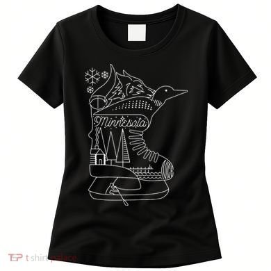 Minnesota State With Hidden Images Women's T-Shirt