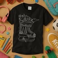 Minnesota State With Hidden Images Kids T-Shirt thumb 3