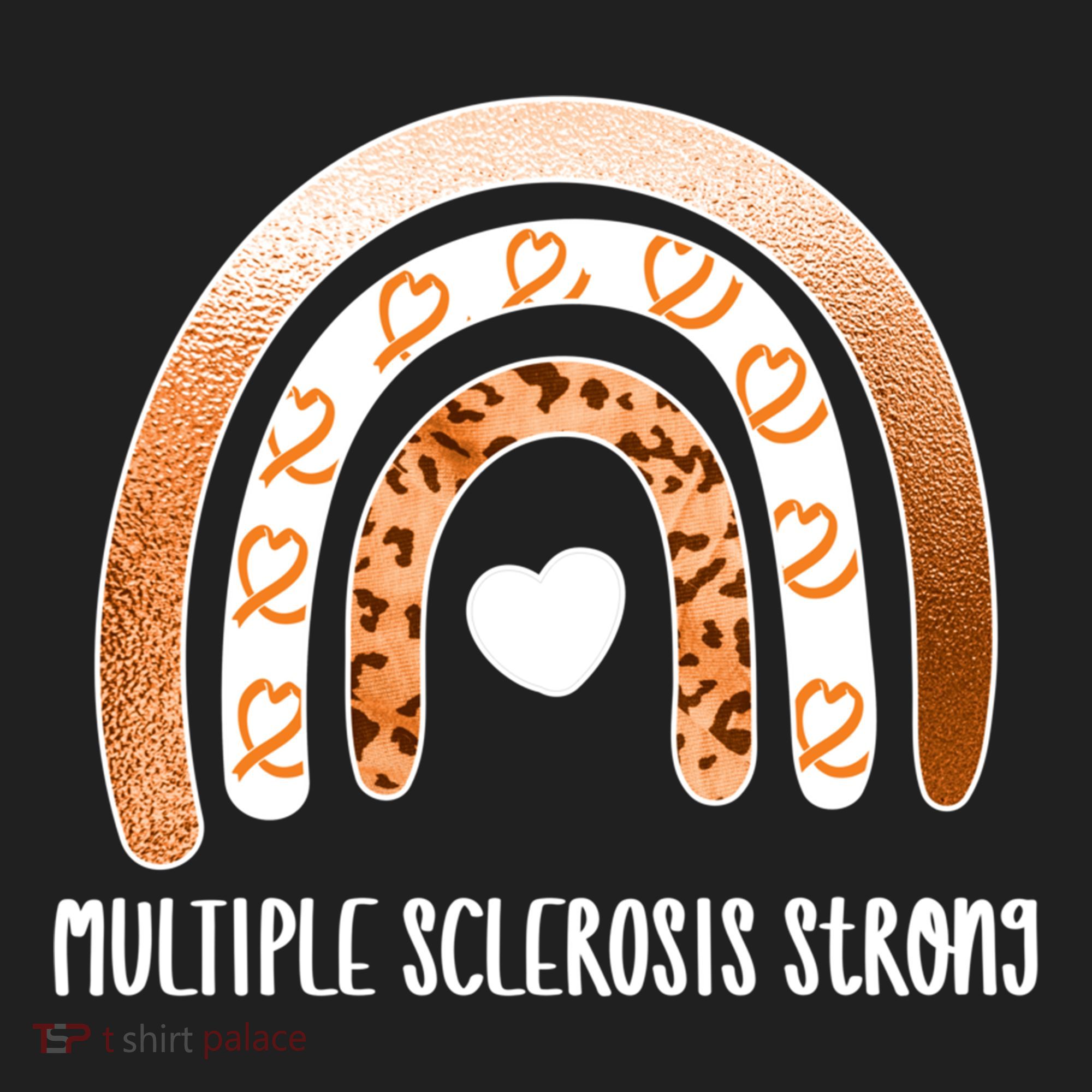 Multiple Sclerosis Warrior Orange Ribbon Ms Day Great Gift Hat
