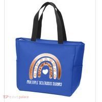 Multiple Sclerosis Warrior Orange Ribbon Ms Day Great Gift Tote Bag thumb 3