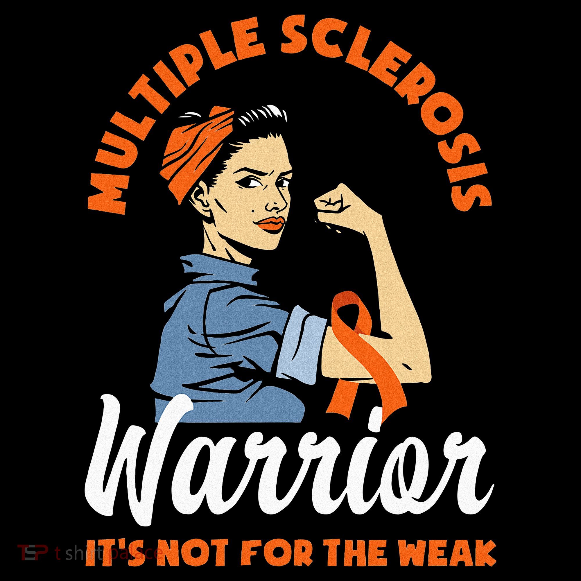 Multiple Sclerosis Warrior Its Not For The Weak MS Ornament