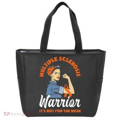 Multiple Sclerosis Warrior Its Not For The Weak MS Tote Bag