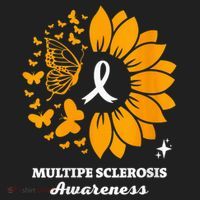 Multiple Sclerosis Warrior Awareness Sunflower Ribbon Beanie thumb 2