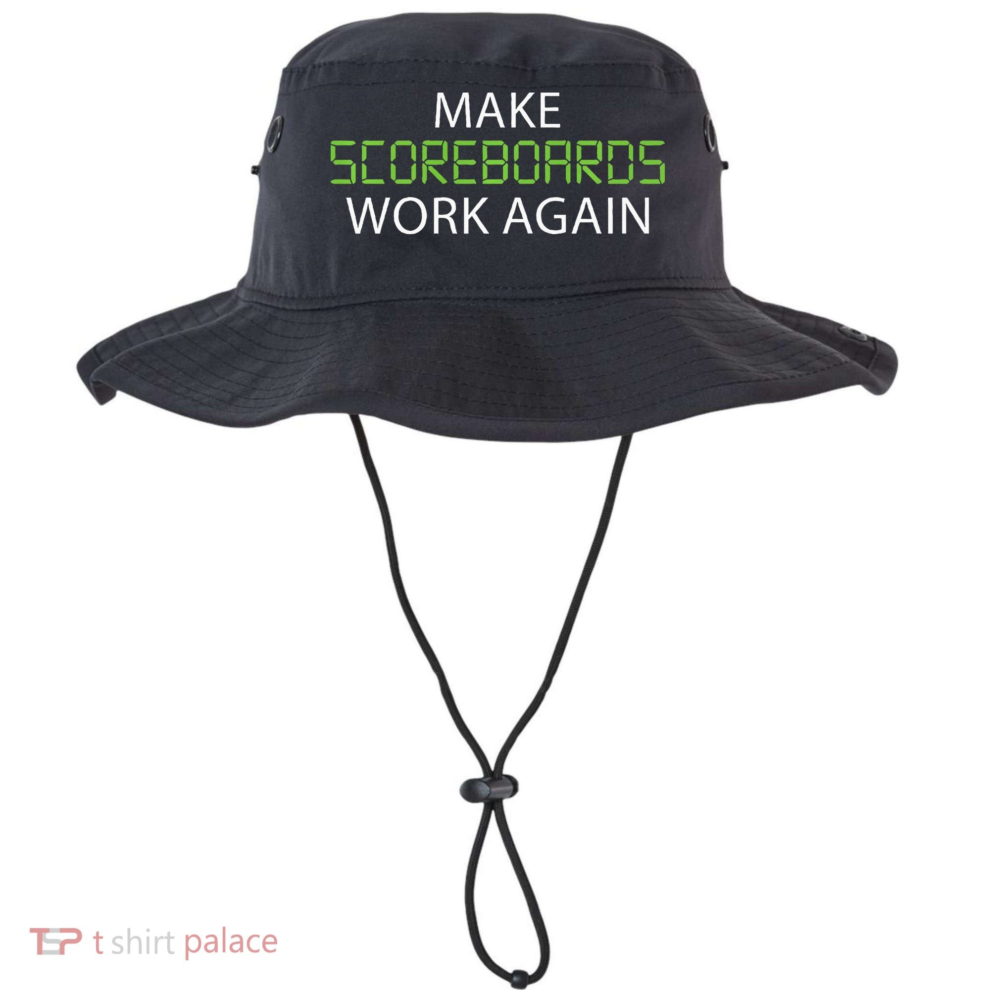 Make Scoreboards Work Again Baseball Premium Bucket Hat