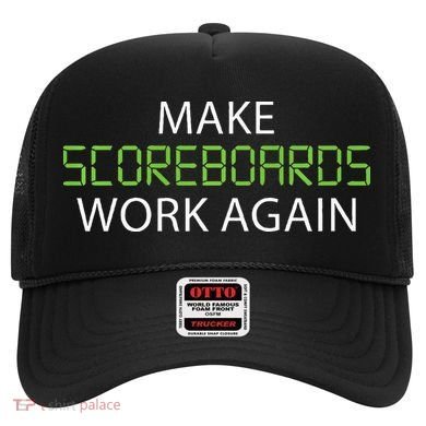 Make Scoreboards Work Again Baseball Premium Hat