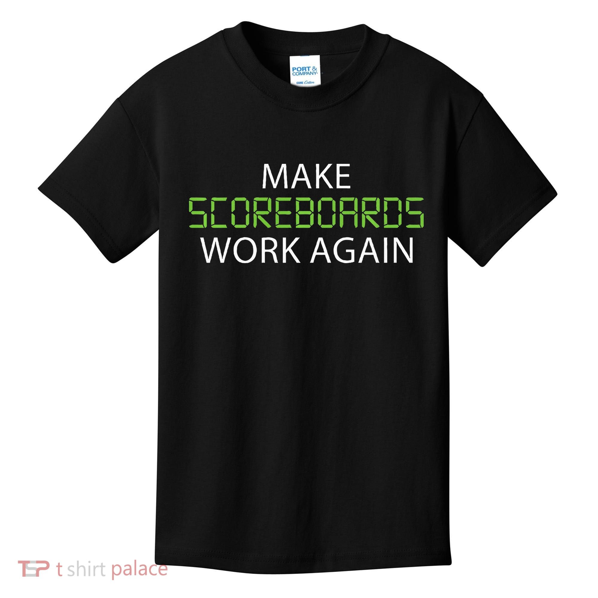 Make Scoreboards Work Again Baseball Premium Kids T-Shirt