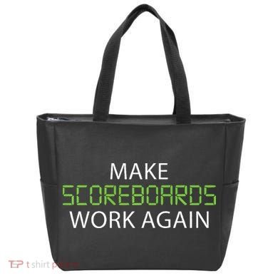 Make Scoreboards Work Again Baseball Premium Tote Bag