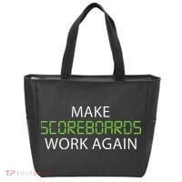 Make Scoreboards Work Again Baseball Premium Tote Bag thumb 0