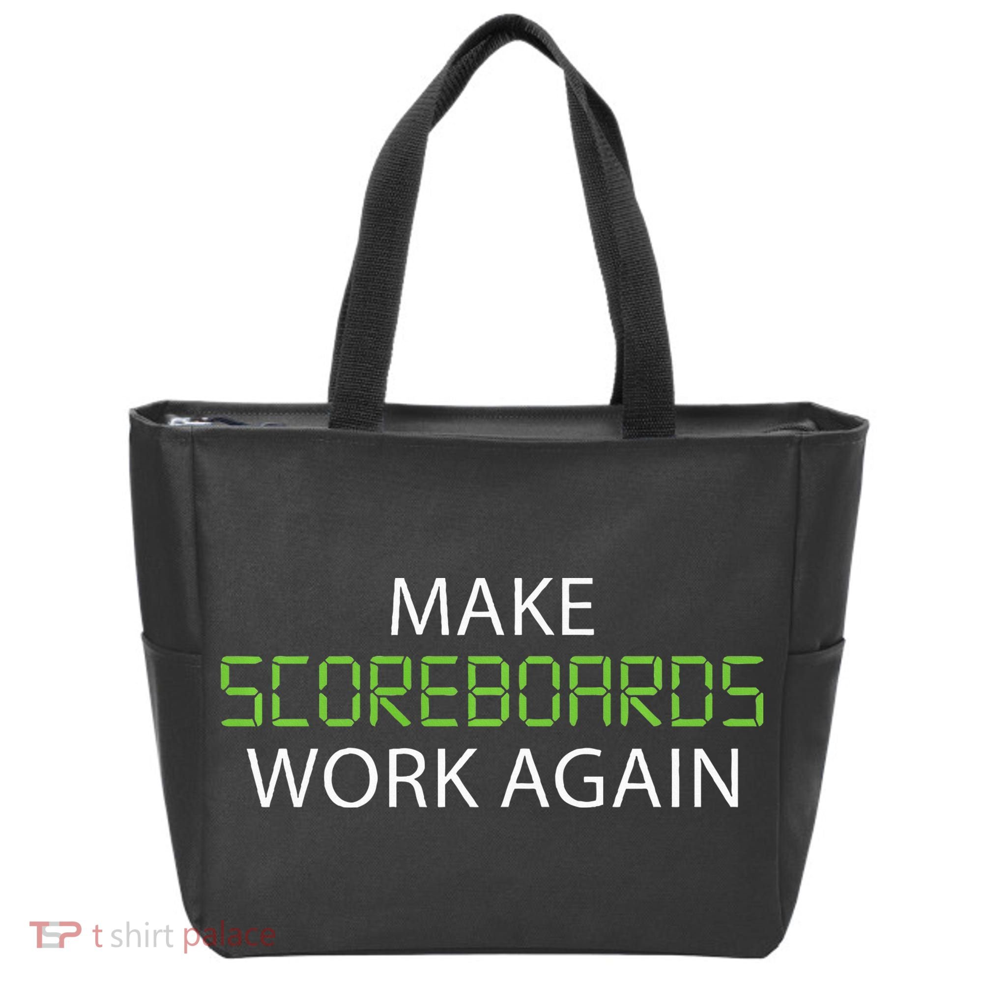 Make Scoreboards Work Again Baseball Premium Tote Bag
