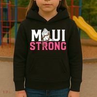 Maui Strong Wildfire Relief All Profits Will Be Donated Kids Hoodie thumb 3