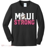 Maui Strong Wildfire Relief All Profits Will Be Donated Kids Long Sleeve Shirt thumb 0