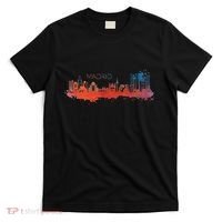 Madrid Skyline Watercolour Spain Souvenir Gift T-Shirt thumb 0
