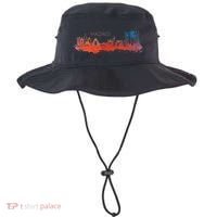 Madrid Skyline Watercolour Spain Souvenir Gift Bucket Hat thumb 0