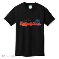 Madrid Skyline Watercolour Spain Souvenir Gift Kids T-Shirt thumb 0