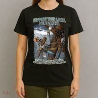 Mens Support Your Local Pole Dancer Lineman T-Shirt thumb 4