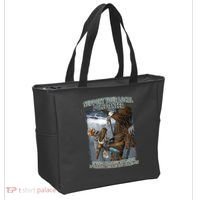 Mens Support Your Local Pole Dancer Lineman Tote Bag thumb 2
