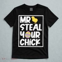 Mr Steal Your Chick Funny Chicken Egg T-Shirt thumb 5