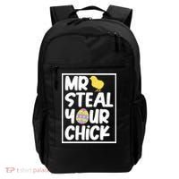 Mr Steal Your Chick Funny Chicken Egg Backpack thumb 0