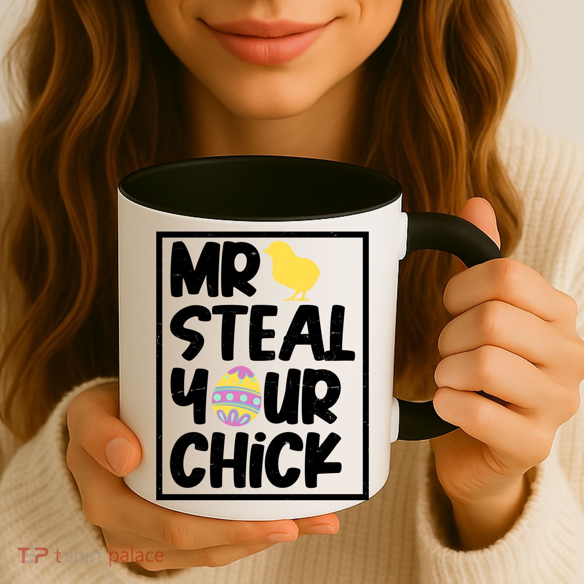 Mr Steal Your Chick Funny Chicken Egg Coffee Mug