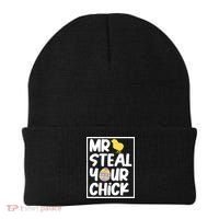 Mr Steal Your Chick Funny Chicken Egg Beanie thumb 0