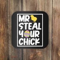 Mr Steal Your Chick Funny Chicken Egg Coaster thumb 0