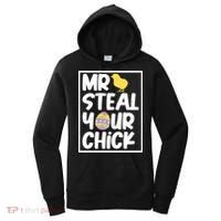 Mr Steal Your Chick Funny Chicken Egg Women's Hoodie thumb 0