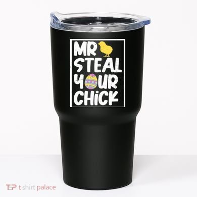 Mr Steal Your Chick Funny Chicken Egg Tumbler