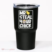 Mr Steal Your Chick Funny Chicken Egg Tumbler thumb 0