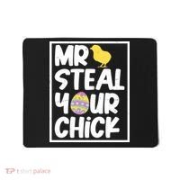 Mr Steal Your Chick Funny Chicken Egg Mousepad thumb 0