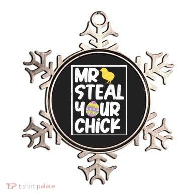 Mr Steal Your Chick Funny Chicken Egg Ornament