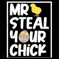 Mr Steal Your Chick Funny Chicken Egg Ornament thumb 1