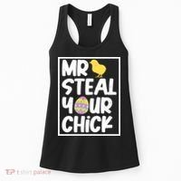 Mr Steal Your Chick Funny Chicken Egg Women's Tank Top thumb 0
