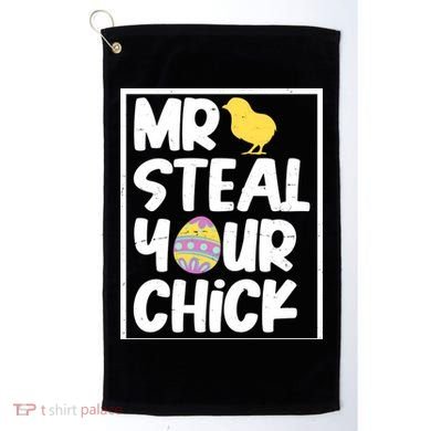 Mr Steal Your Chick Funny Chicken Egg Golf Towel