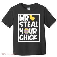 Mr Steal Your Chick Funny Chicken Egg Toddler T-Shirt thumb 0