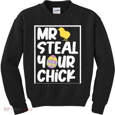 Mr Steal Your Chick Funny Chicken Egg Kids Sweatshirt